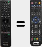 Ersatzfernbedienung f&uuml;r RMT-D 246 P (148016911)