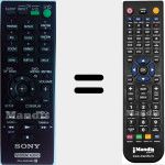 Replacement remote control for RM-AMU 085 (148767711)