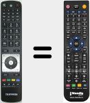 Ersatzfernbedienung f&uuml;r RC5116 (23109841)