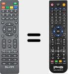 Replacement remote control for IP-LE32 (Version 6)