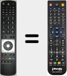 Ersatzfernbedienung für RC 5112 (30071019)