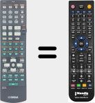 Replacement remote control for RAV324 (WG646500)