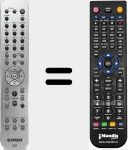 Replacement remote control for RAX32 (ZR455800)