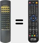 Replacement remote control for RC8000PM (313922882240)