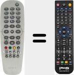 Replacement remote control for RC1913700801 (313923810891)