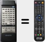 Replacement remote control for RC1001