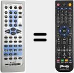 Ersatzfernbedienung für RRMCGA115AWSA