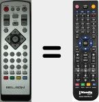 Replacement remote control for BST002