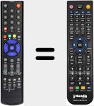 Ersatzfernbedienung für DIGINOVA HD VA