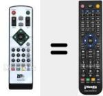 Replacement remote control for EasyHomeTDT