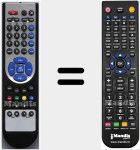 Ersatzfernbedienung für HD4500