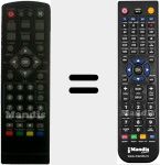 Replacement remote control for Sigma001