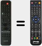 Ersatzfernbedienung für SB500BK
