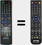 Ersatzfernbedienung für XDIV576DVBT