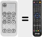 Replacement remote control for CALE001