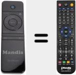 Ersatzfernbedienung für S42SWLH13