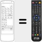 Ersatzfernbedienung für 076100R003