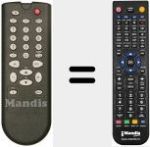 Ersatzfernbedienung f&uuml;r 3128 147 12241