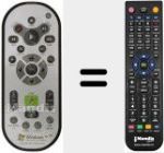 Replacement remote control for 3139 238 07431