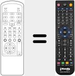 Replacement remote control for 350