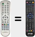 Replacement remote control for 510-004A