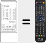 Ersatzfernbedienung f&uuml;r 596618-6