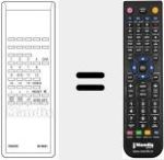 Replacement remote control for 70357 E