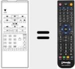 Ersatzfernbedienung f&uuml;r AV 5600