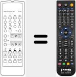 Replacement remote control for C 1 S