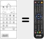 Ersatzfernbedienung für CABLE CRYPT