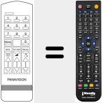 Replacement remote control for CE 3703