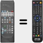 Ersatzfernbedienung f&uuml;r CR 169