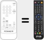 Replacement remote control for F SAT 6BE