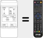 Replacement remote control for GS-2