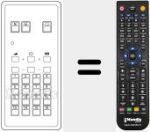Ersatzfernbedienung f&uuml;r IB 16