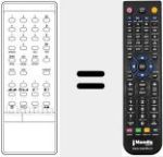 Ersatzfernbedienung f&uuml;r INFRARED 1060TS