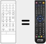 Ersatzfernbedienung f&uuml;r INFRARED 2030M