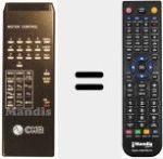 Replacement remote control for MOTOR CONTROL
