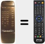 Ersatzfernbedienung f&uuml;r JSR-5500 P.I.P