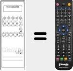 Replacement remote control for LME MONO