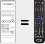 Replacement remote control for LME STEREO