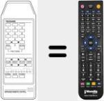 Ersatzfernbedienung f&uuml;r M 14 PS