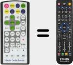 Ersatzfernbedienung für MEDIA CENTER REMOTE