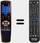 Ersatzfernbedienung f&uuml;r NRF-580