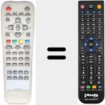 Replacement remote control for PASR42E00D