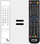 Ersatzfernbedienung für RC 1420