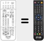 Replacement remote control for RC 9800