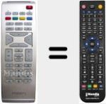 Ersatzfernbedienung f&uuml;r RCFE 05 ZAU-00