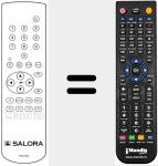 Ersatzfernbedienung f&uuml;r RCS 800