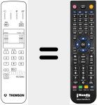 Replacement remote control for RCT 3000